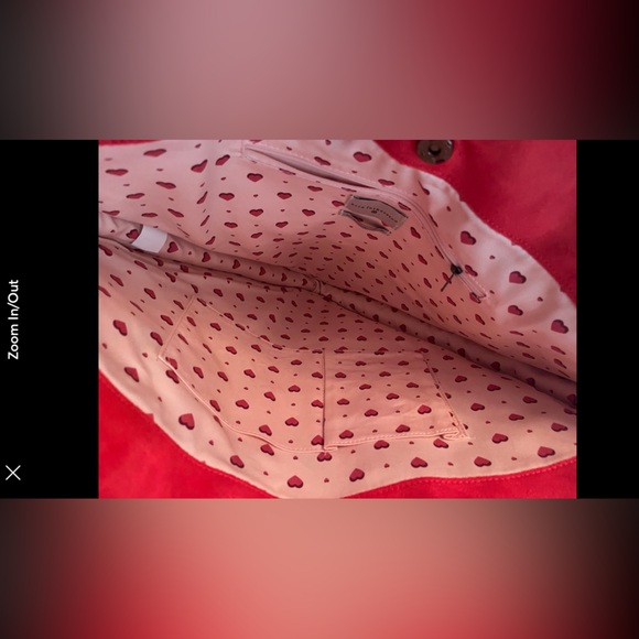 NWT Rare Erin Fetherston X Target RED Heart Tote Bag X Target 20th Anniversary - Picture 5 of 9